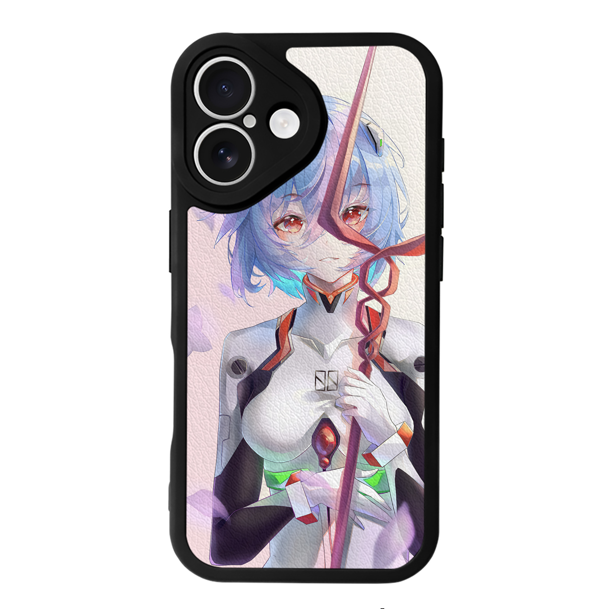 （画像用） EVA 新世紀エヴァンゲリオン 【iPhone 16シリーズ対応】シリコンスマホケース（レザー調） 材質：シリコン